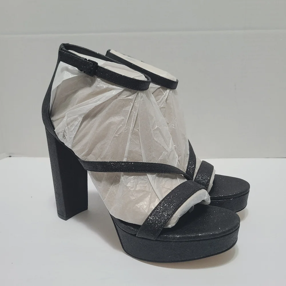 Michael Kors Tanner Platform Pixie Fine Glitter Shoes NIB‎ Size 11